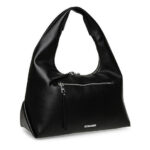 Γυναικεία Τσάντα Ώμου Steve Madden Biva 13002215 Black Silver