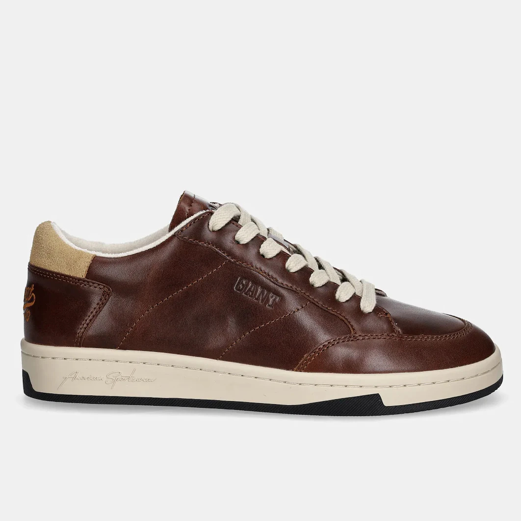 Ανδρικά Δερμάτινα Sneakers Gant Prepus 31631028-G45 Κονιάκ Ανδρικά Δερμάτινα Sneakers Gant Prepus 31631028-G45 Κονιάκ