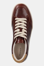 Ανδρικά Δερμάτινα Sneakers Gant Prepus 31631028-G45 Κονιάκ