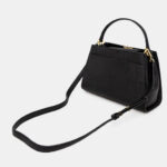 Γυναικεία Δερμάτινη Τσάντα Ώμου DKNY Remy R52D1L92-BGD Μαύρη