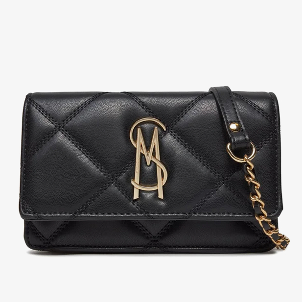 Γυναικεία Τσάντα Χιαστί Steve Madden Bendue 13001105-Black/Gold Γυναικεία Τσάντα Χιαστί Steve Madden Bendue 13001105-Black/Gold