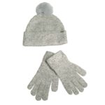 Γυναικείο Σετ Δώρου Σκούφος με Γάντια Ted Baker Keriis 282124-Grey