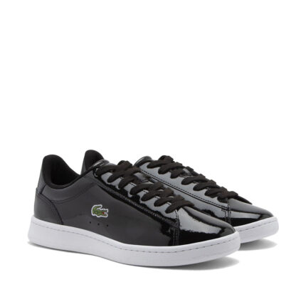 Γυναικεία Δερμάτινα Sneakers Lacoste Carnaby 50SFA0055312 Μαύρα Λουστρίν