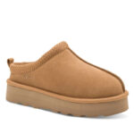 Γυναικείες Δερμάτινες Παντόφλες S.Oliver 5-27104-43 3A5 Ταμπά
