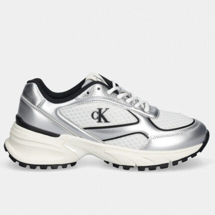 Γυναικεία Sneakers Calvin Klein YW0YW02063-0IX Ασημί