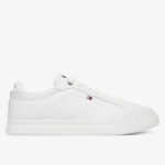 Ανδρικά Δερμάτινα Sneakers Tommy Hilfiger FM0FM05678-YBS Λευκά