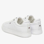 Ανδρικά Δερμάτινα Sneakers Tommy Hilfiger FM0FM05678-YBS Λευκά