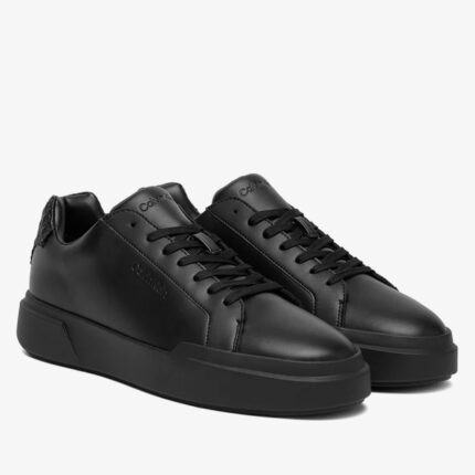 Ανδρικά Δερμάτινα Sneakers Calvin Klein HM0HM02070-0GJ Μαύρο Logo