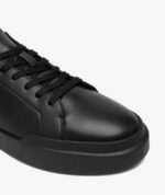Ανδρικά Δερμάτινα Sneakers Calvin Klein HM0HM02070-0GJ Μαύρο Logo