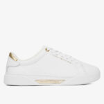 Γυναικεία Δερμάτινα Sneakers Tommy Hilfiger FW0FW09019-YBS Λευκά