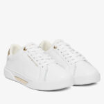 Γυναικεία Δερμάτινα Sneakers Tommy Hilfiger FW0FW09019-YBS Λευκά
