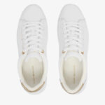 Γυναικεία Δερμάτινα Sneakers Tommy Hilfiger FW0FW09019-YBS Λευκά