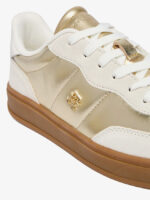 Γυναικεία Δερμάτινα Sneakers Tommy Hilfiger FW0FW09026-0HT Χρυσά