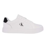 Ανδρικά Δερμάτινα Sneakers Calvin Klein YM0YM01447-01W Λευκά