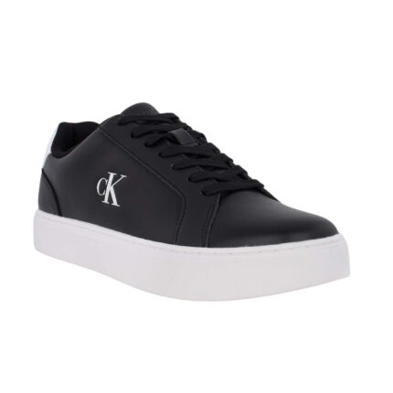 Ανδρικά Δερμάτινα Sneakers Calvin Klein YM0YM01447-0GM Μαύρα