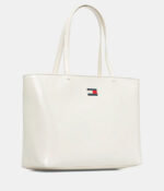 Γυναικεία Τσάντα Ώμου Tommy Hilfiger AW0AW18069-YBI Κρεμ