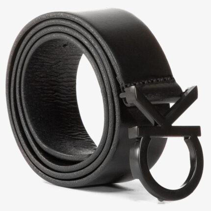 Ανδρική Δερμάτινη Ζώνη Calvin Klein 3.5cm K50K505792-BAX Μαύρη
