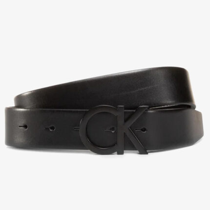 Ανδρική Δερμάτινη Ζώνη Calvin Klein 3.5cm K50K505792-BAX Μαύρη