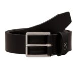 Ανδρική Δερμάτινη Ζώνη Calvin Klein 3,5cm K50K510083-BAX Μαύρη