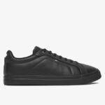 Ανδρικά Δερμάτινα Sneakers Tommy Hilfiger FM0FM05678-BDS Μαύρα