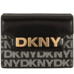 Γυναικείο Πορτοφόλι Καρτών DKNY Avril R52Z5M22-XLB Μαύρο Logo