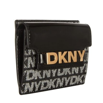 Γυναικείο Πορτοφόλι Καρτών DKNY Avril R52Z5M22-XLB Μαύρο Logo