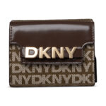 Γυναικείο Πορτοφόλι Καρτών DKNY Avril R52Z5M22-N42 Καφέ Logo