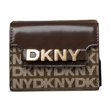 Γυναικείο Πορτοφόλι Καρτών DKNY Avril R52Z5M22-N42 Καφέ Logo