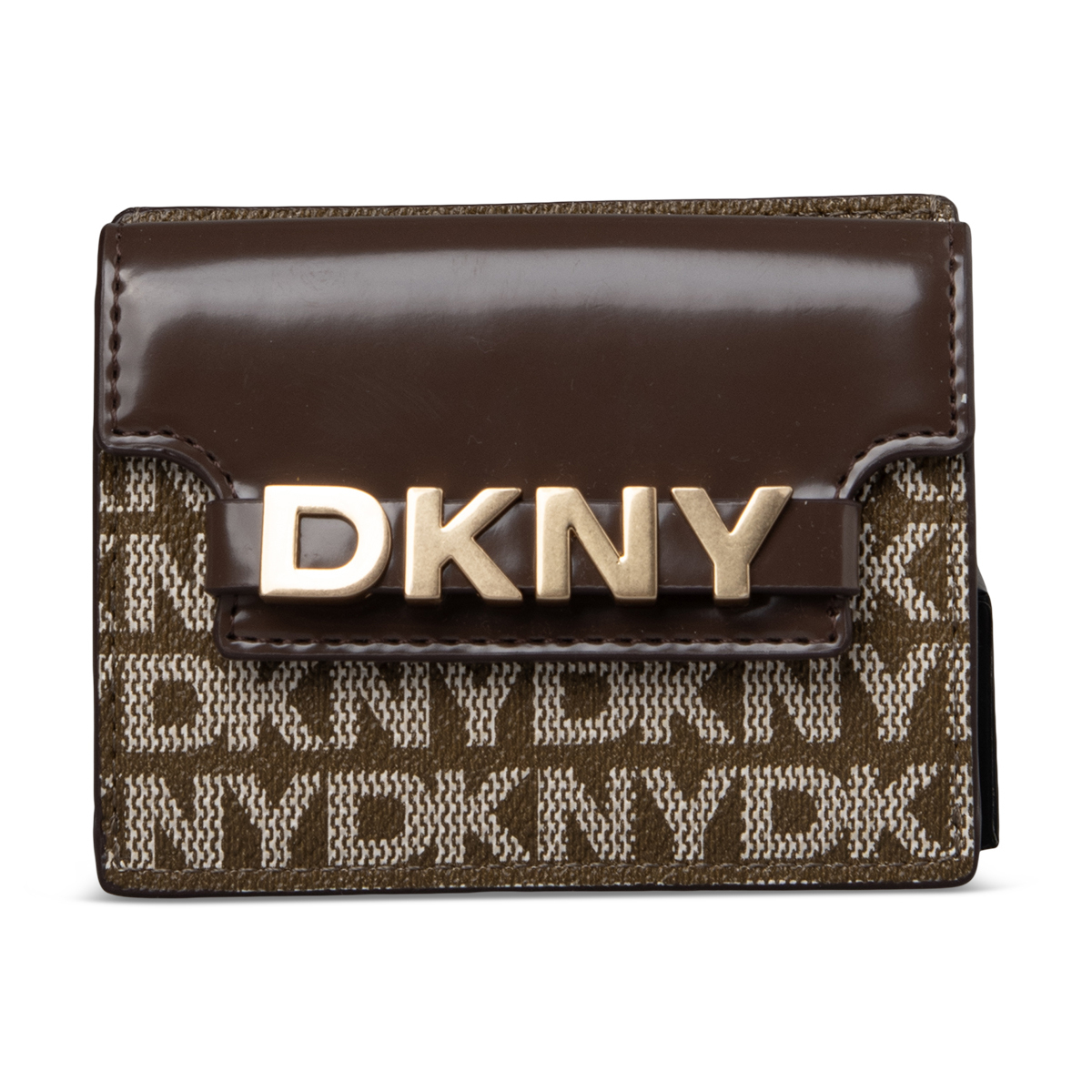 Γυναικείο Πορτοφόλι Καρτών DKNY Avril R52Z5M22-N42 Καφέ Logo Γυναικείο Πορτοφόλι Καρτών DKNY Avril R52Z5M22-N42 Καφέ Logo