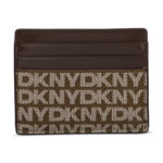 Γυναικείο Πορτοφόλι Καρτών DKNY Avril R52Z5M22-N42 Καφέ Logo