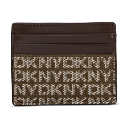 Γυναικείο Πορτοφόλι Καρτών DKNY Avril R52Z5M22-N42 Καφέ Logo