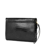 Γυναικείος Φάκελος Ted Baker Crocey 281714 Μαύρο Κροκό