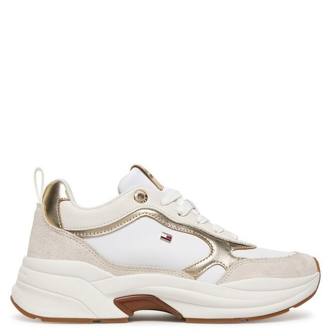 Γυναικεία Δερμάτινα Sneakers Tommy Hilfiger FW0FW09204-0HU Λευκά Γυναικεία Δερμάτινα Sneakers Tommy Hilfiger FW0FW09204-0HU Λευκά