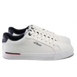 Ανδρικά Sneakers s.Oliver 2177855.0100 Λευκά