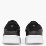 Ανδρικά Δερμάτινα Sneakers Tommy Hilfiger FM0FM05904 BDS Μαύρα