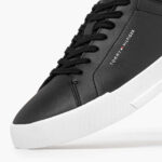 Ανδρικά Δερμάτινα Sneakers Tommy Hilfiger FM0FM05904 BDS Μαύρα