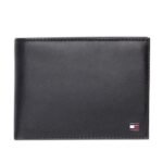 Ανδρικό Δερμάτινο Πορτοφόλι Tommy Hilfiger Eton CC AM0AM00652-002 Μαύρο
