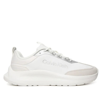 Γυναικεία Sneakers Calvin Klein Light Eva Runner HW0HW03149-05Y Λευκό Ασημί