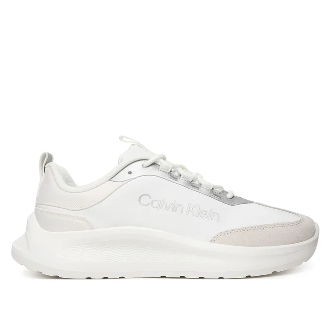 Γυναικεία Sneakers Calvin Klein Light Eva Runner HW0HW03149-05Y Λευκό Ασημί Γυναικεία Sneakers Calvin Klein Light Eva Runner HW0HW03149-05Y Λευκό Ασημί