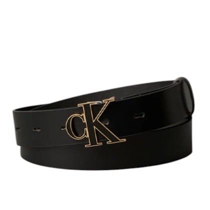 Γυναικεία Δερμάτινη Ζώνη Calvin Klein 3cm LV04F7073G-YIH Μαύρη