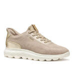 Γυναικεία Ανατομικά Sneakers Geox Spherica D557MA 06KBN CH62L Μπεζ/Χρυσά