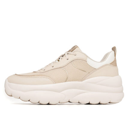 Γυναικεία Ανατομικά Sneakers Geox Xtors D651FB-09BBN-C1S2L Μπεζ