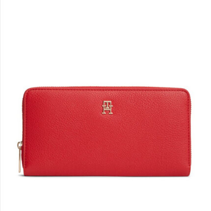 Γυναικείο Πορτοφόλι Tommy Hilfiger Large Ziparound AW0AW18483-XLG Κόκκινο