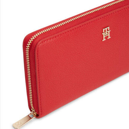 Γυναικείο Πορτοφόλι Tommy Hilfiger Large Ziparound AW0AW18483-XLG Κόκκινο
