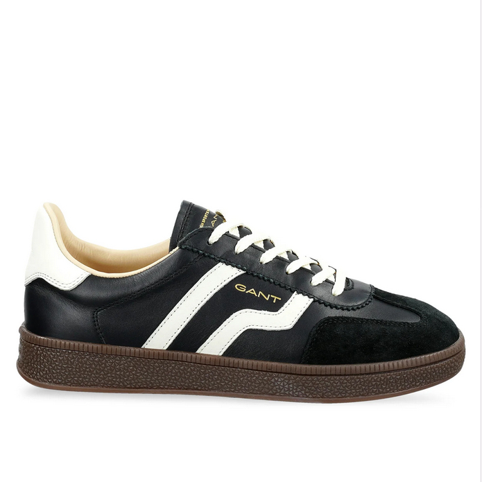 Γυναικεία Δερμάτινα Sneakers Gant Cuzima 32531247-G001 Μαύρα Γυναικεία Δερμάτινα Sneakers Gant Cuzima 32531247-G001 Μαύρα