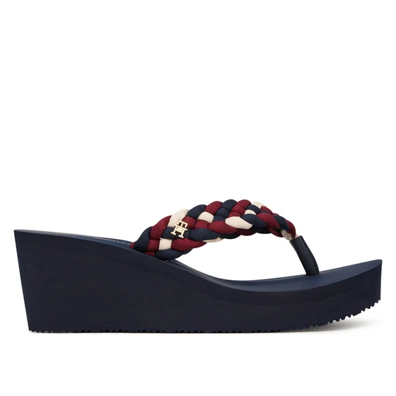 Γυναικείες Παντόφλες Tommy Hilfiger FW0FW09198-0GY Μπλε Γυναικείες Παντόφλες Tommy Hilfiger FW0FW09198-0GY Μπλε