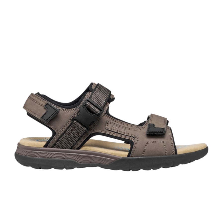 Ανδρικά Ανατομικά Σανδάλια Geox Spherica U55ELB 000EK C1381 Dove Grey/Black Ανδρικά Ανατομικά Σανδάλια Geox Spherica U55ELB 000EK C1381 Dove Grey/Black