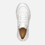 Γυναικεία Ανατομικά Δερμάτινα Sneakers Geox Xtors D651FA-085FU-C1000 Λευκά