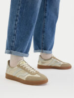 Γυναικεία Δερμάτινα Sneakers Gant Cuzima 32531199-G26 Χρυσά