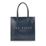 Γυναικεία Τσάντα Χειρός Ted Baker Large Printed Crinkle 282710-Navy